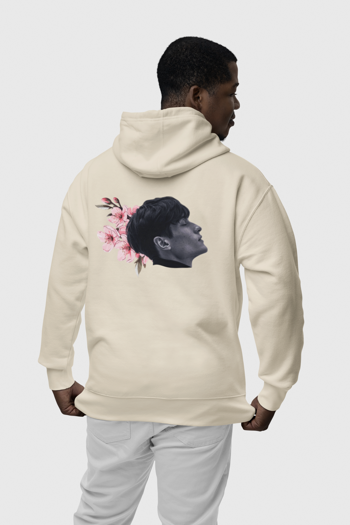 Head in Light Hoodie
